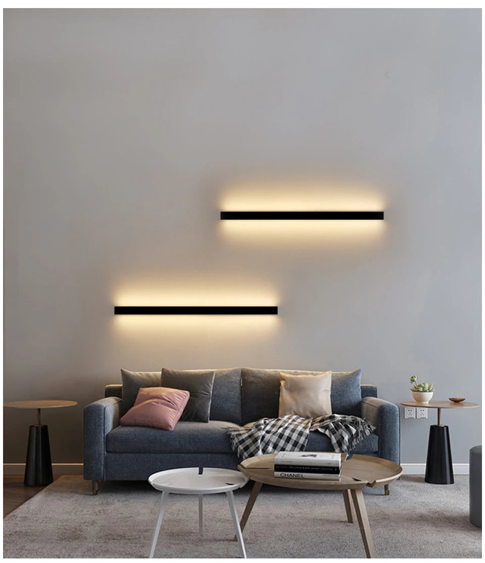 Moscovium AuraStrip Sleek Wall Light