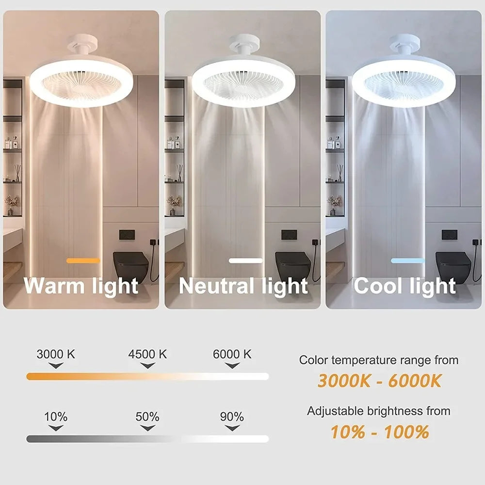 Moscovium AirLuxe LED Smart Fan