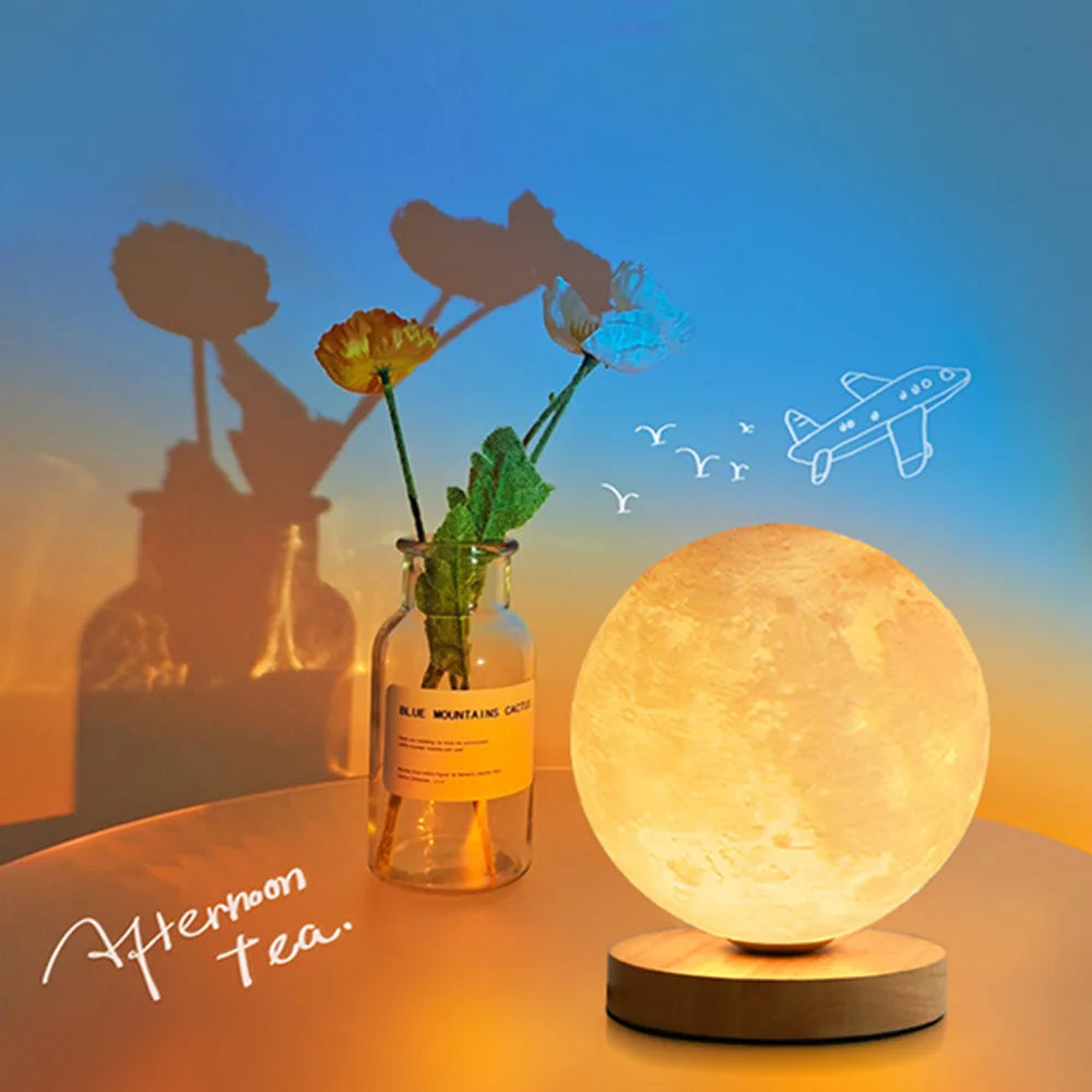 Moscovium OrbitGlow 360° 3D Moon Lamp